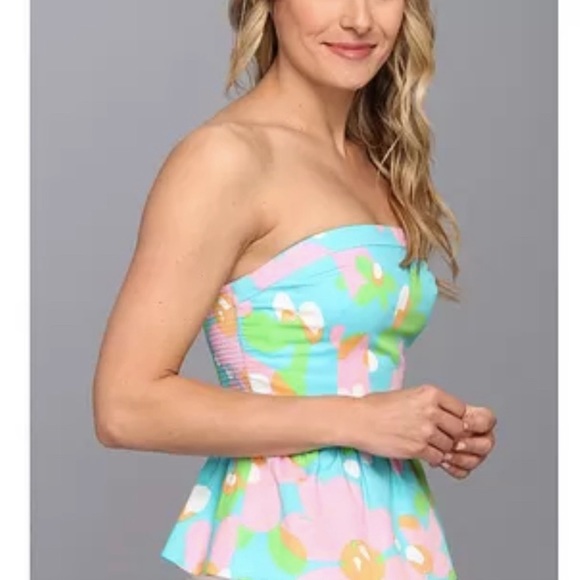 lilly pulitzer strapless